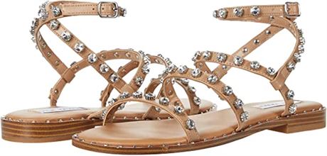 Steve Madden Women's Travel Flat Sandal, Size 6