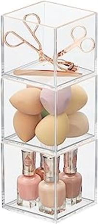 mDesign Square Cosmetic Organizer