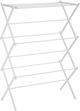 Amazon Basics Foldable Laundry Rack for Air Drying Clothing