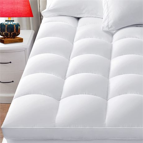 CHOKIT Luxury Soft 5D Spiral Fiber Mattress Topper