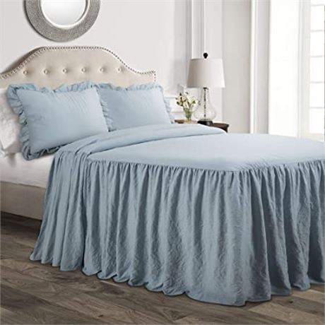 Lush Decor Ruffle Skirt Bedspread - Bedspread ONLY (NOT a set)