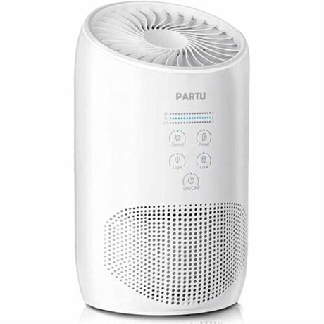 PARTU HEPA Air Purifier, BS-03, White