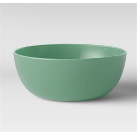 37oz Plastic Cereal Bowl Green - Room Essentials™ - 12 pack