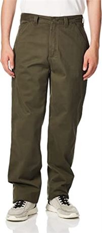 Carhartt Men's Relaxed Fit Twill Utility Work Pant, 34x36