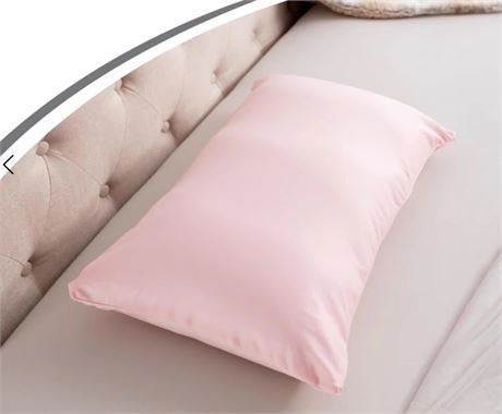 Premium Microbead Bed Pillow, Small, Cream Peach