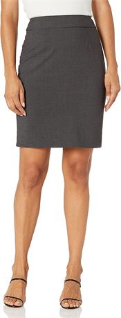 Calvin Klein Women's Skirt, Charcoal, 12 Petite