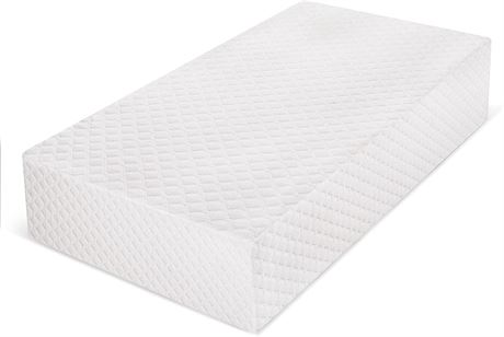 TOPPURE Cube Memory Foam Pillow, White