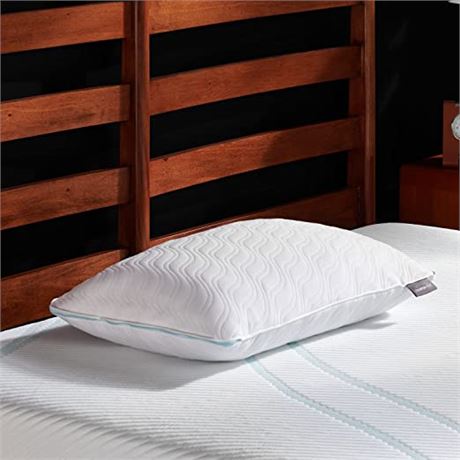 Tempur-Pedic TEMPUR-Cloud ProHi Memory Foam Pillow, King (Pack of 1), White