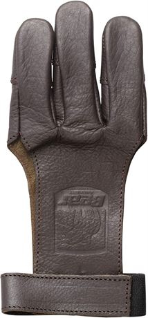 Bear Archery Leather 3 Finger Traditional Archery Shooting Glove