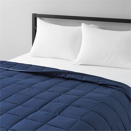 Amazon Basics All-Season Cotton Weighted Blanket