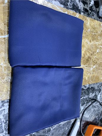 2Pk Curtains, Blue