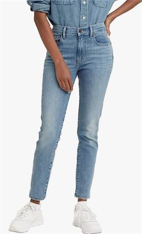 Levi's Women's Premium 721 High Rise Skinny Jeans, 27R