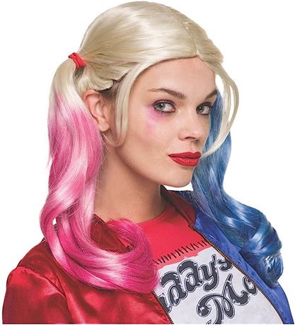 Harley Quinn Adult Wig, One Size