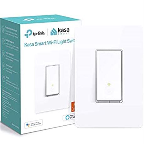 Kasa Smart Light Switch HS200, Single Pole