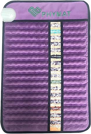 PHYMAT Far Infrared Amethyst Heating Pad, 23x16-Inch