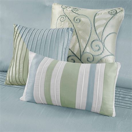 Madison Park Decorative Pillows, Queen Size, 3-Count - Pillows Only