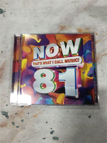 Now That's What I Call Music Vol 81 CD