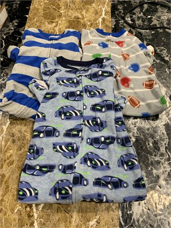 Kids Pajammas,(2) 12M (1) 2T