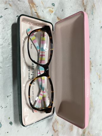 Eyeglasses Kate Spade Acetate Leopard/Stripe Print