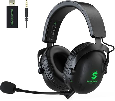 Black Shark 2.4Ghz Wireless Gaming Headset