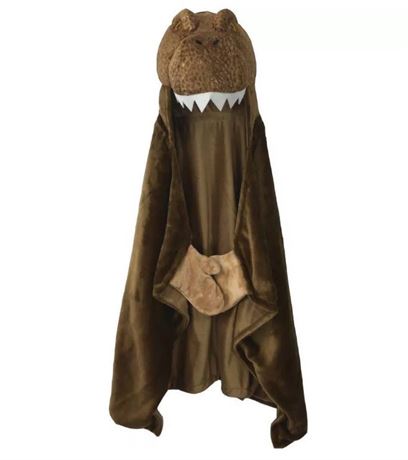 Jurassic World Hooded Blanket T Rex