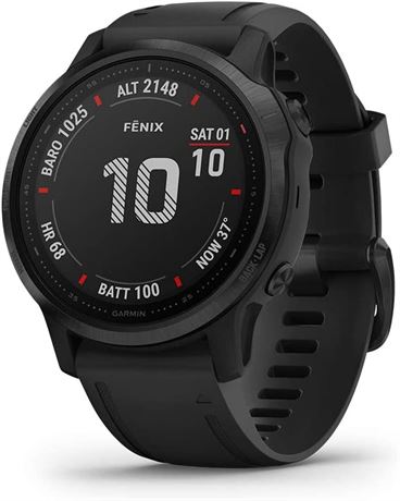 Garmin fenix 6S Pro, Premium Multisport GPS Watch