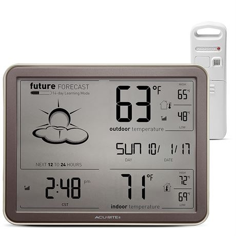 AcuRite 75077A3M Self-Learning Forecast Wireless Weather Station