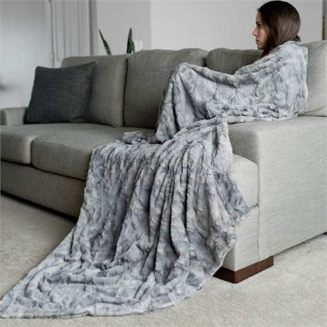 GRACED SOFT LUXURIES Large Super Soft, Throw Blanket 50" x 60"