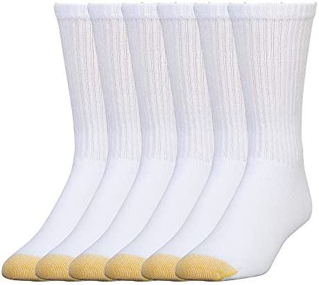 GOLDTOE Men's Harrington Crew Socks