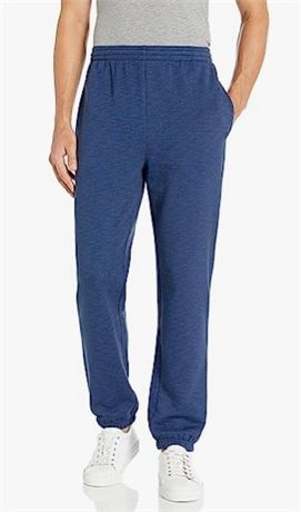 Amazon Essentials Men's Closed Bottom Fleece Sweatpants, Med