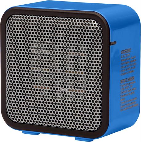 Amazon Basics 500-Watt Ceramic Small Space Personal Mini Heater