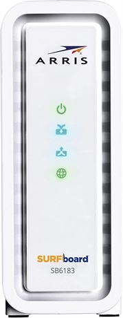 ARRIS SURFboard SB6183 Cable Modem, White