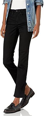 NYDJ Women's Misses Sheri Slim Jeans, 18P, Black