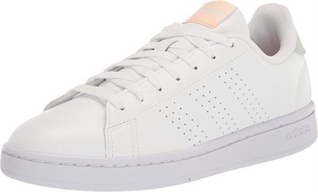 adidas Women's Advantage Sneaker - White - Size US 8