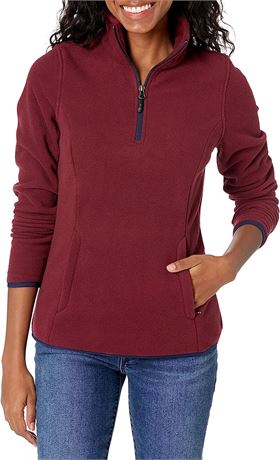 Amazon Essentials Women's Classic-Fit Long-Sleeve Fleece Pullover Jacket