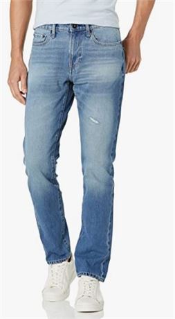 Amazon Essentials Men's Comfort Stretch Slim-Fit Jean, 33WQx28L