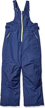 Amazon Essentials boys Water-Resistant Snow Bib, S(6-7)