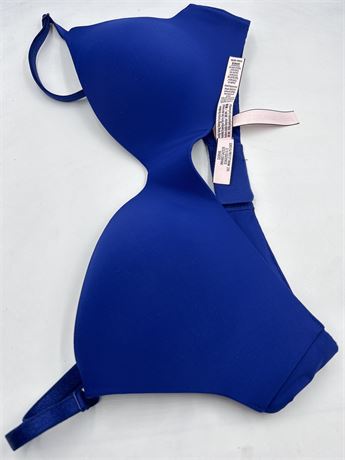 Victoria Secret - T-Shirt Lightly Lined Wireless Bra - Royal Blue - 34B