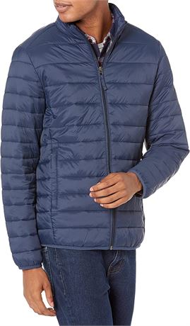 Amazon Essentials Men's Packable Lightweight Water-Resistant Puffer Jacket XL