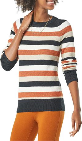 Amazon Essentials Women's Classic-Fit Soft Touch Long-Sleeve Crewneck Sweater