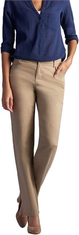 Lee Women's Relaxed Fit All Day Straight Leg Pant 12 Long