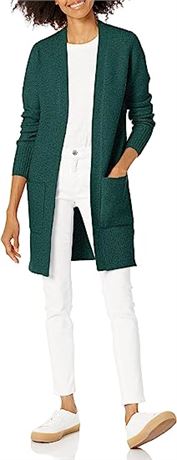 Goodthreads Women's Boucle Cardigan Sweater, Med