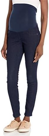 Motherhood Maternity Women's Super Stretch Secret Over the Belly Skinny Jeans XS