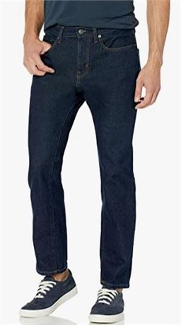 Amazon Essentials Men's Relaxed-Fit Stretch Jean, 54Wx28L