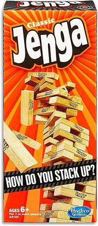 Hasbro Gaming: Jenga Classic Game