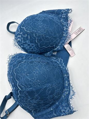 Victoria Secret - Wired Bra - Blue -34DD