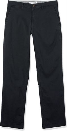 Amazon Essentials Men's Casual Pants, 48W X 28L, Black