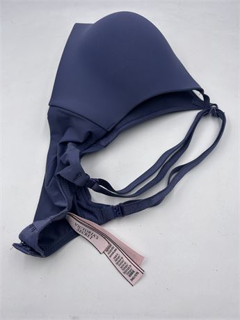 VS - T-shirt Lightly Lined Wireless Bra- Navy Blue- 34C