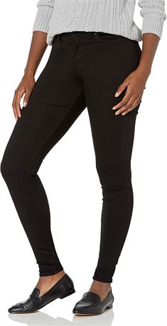 Signature by Levi Strauss Women's Modern Skinny Jeans, Noir, 4 Long