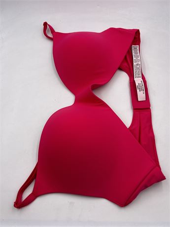 Victoria Secret - T-Shirt Lightly Lined Wireless Bra - Bright Pink- 34C